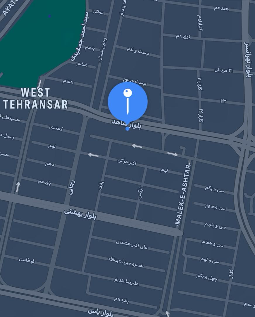 نقشه پرتو کلینیک